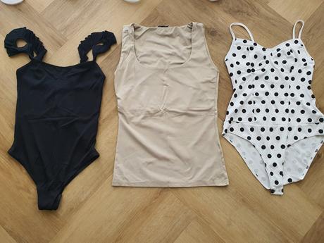 Dámske body a top, zara,36