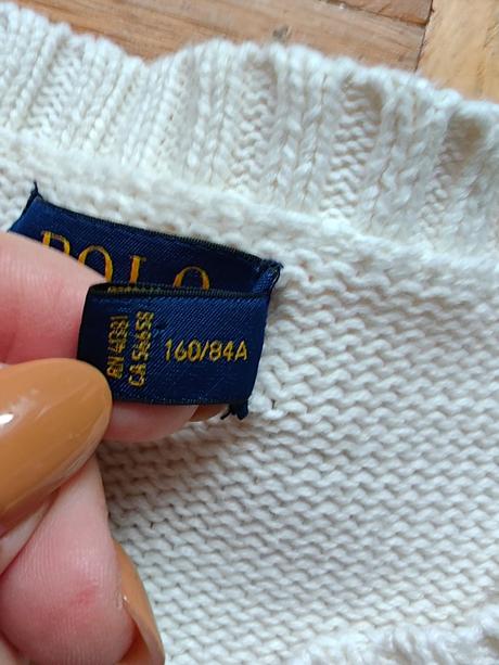 Ralph lauren bear originál damsky sveter, ralph lauren,s