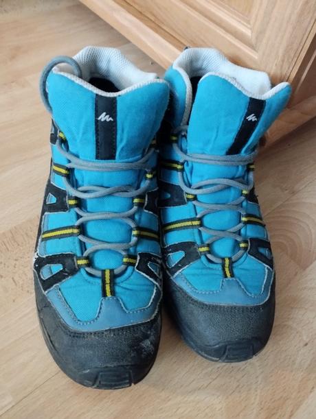 Kotníkové prechodné topánky č.37/38, quechua,37