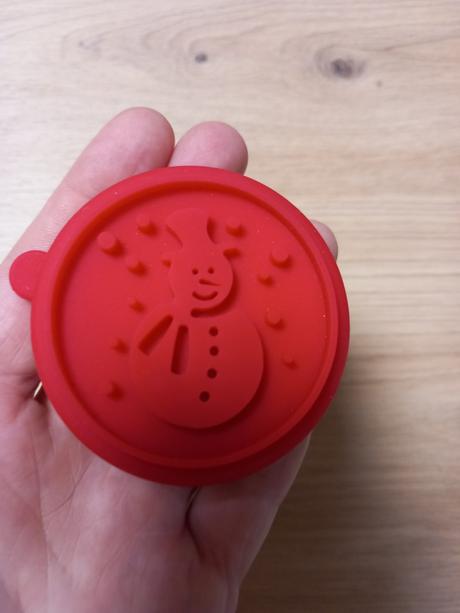 Vykrajovačka/pečiatka snehuliak,