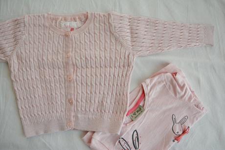 Jemný ružový svetrík, v super stave, next,86