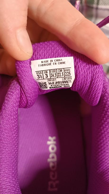 Tenisky, reebok,34