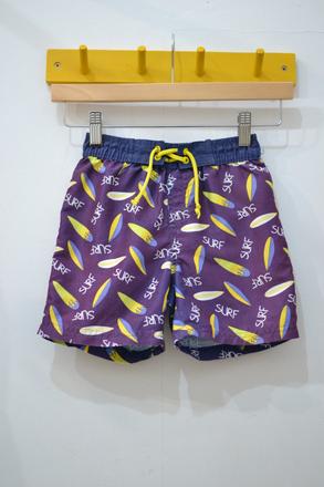 Detské fialové plavky 110/116, 110
