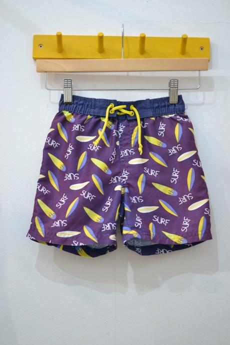 Detské fialové plavky 110/116, 110