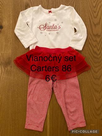 Vianočny set carters 92, 92