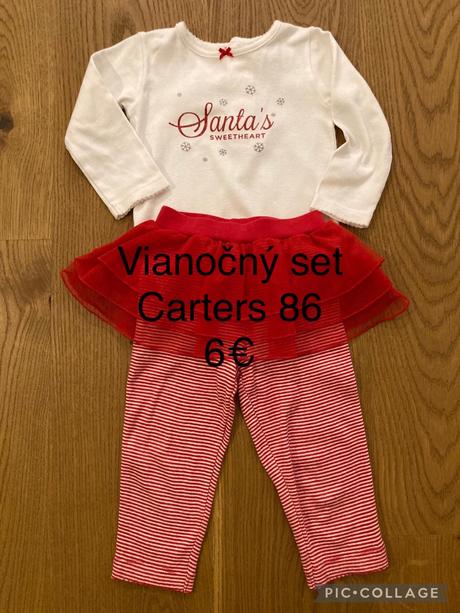 Vianočny set carters 92, 92