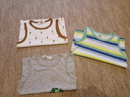 Tričká, h&m,110