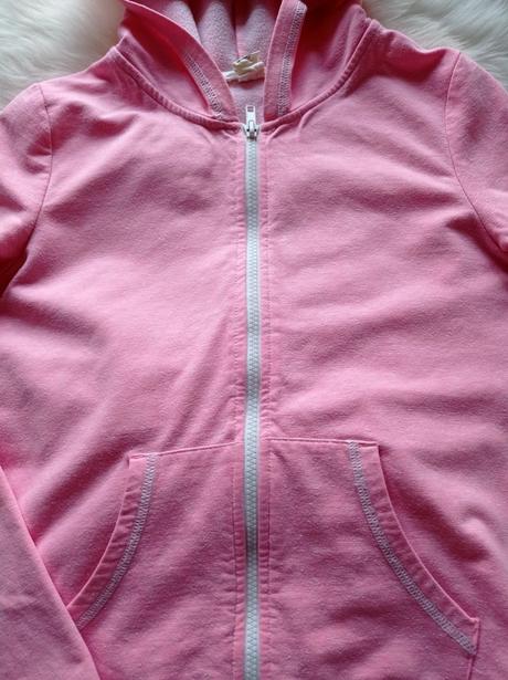 Neonkovo ruzova mikina 158-164 h&m, h&m,158