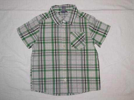 Károvaná košeľa, h&m,98