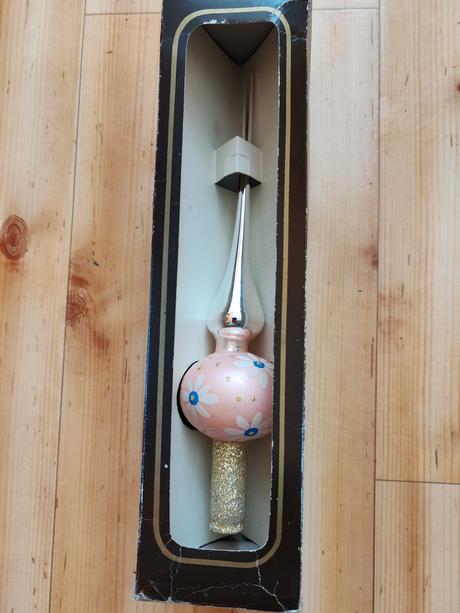 Retro špic na vianočný stromček, 