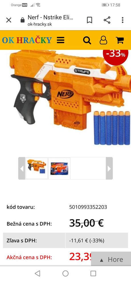 3xnerf cena spolu,