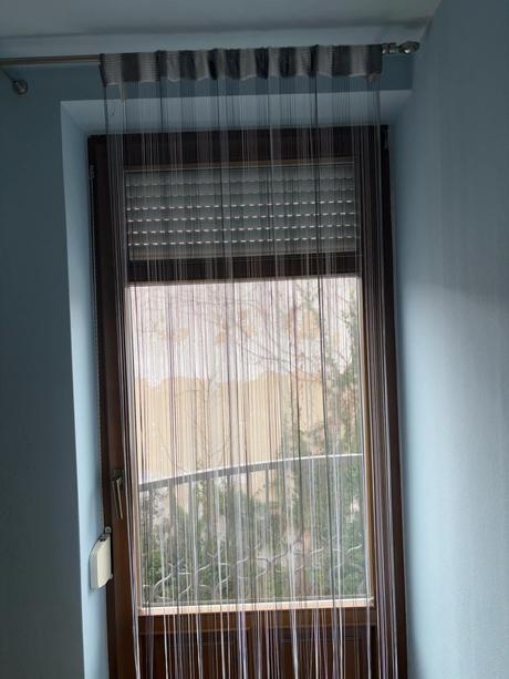 Vzorkovaná šnúrková záclona, 