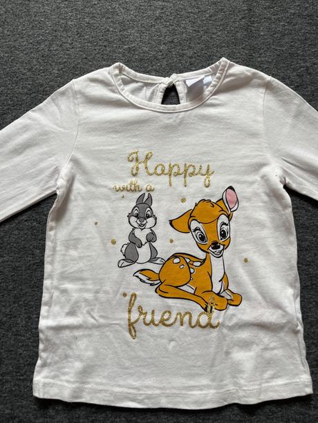 Set bundička, tričko a legíny bambi, disney,92