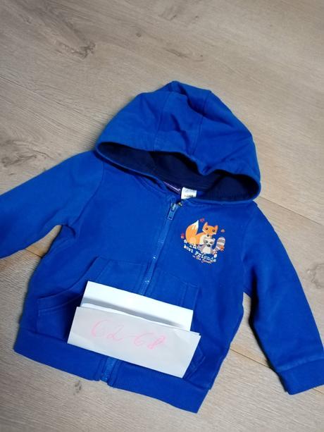 Body teplaky mikiny 62-68, baby club,68