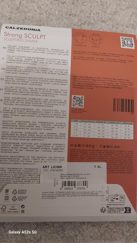 Calzedonia formujúce pančuchy, nerozbalené, calzedonia,xl