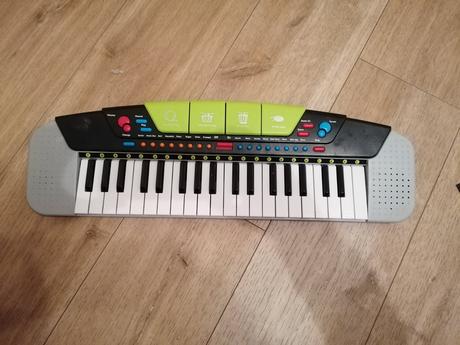 Elektrické detské klávesy piano, 