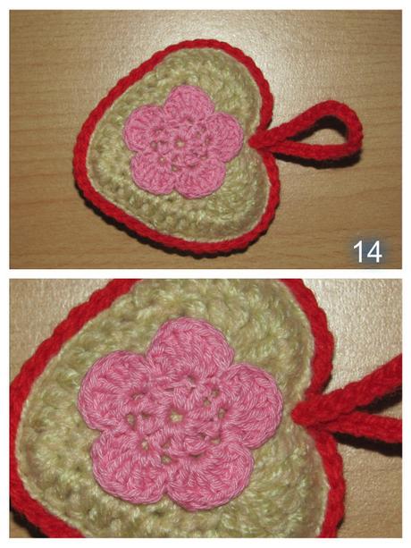 Hačkované srdiečka s vôňov alebo bez,