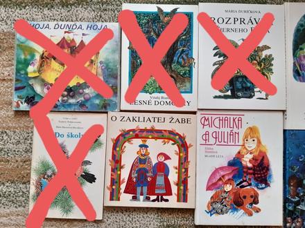 Starsie detske knizky,