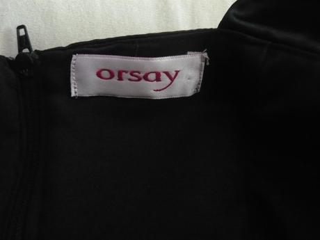 Čierne spoločenské balónové šaty, veľkosť s/36 - s, orsay,s