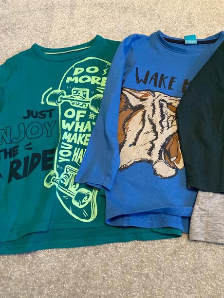 Detské trička dlhy rukáv, 116