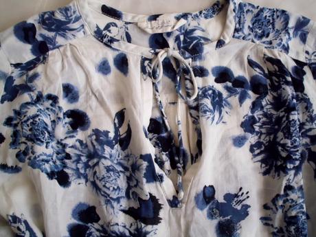 Blúzka-tunika, h&m,m