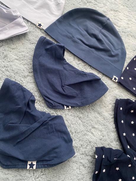 Čiapky a nákrčníky veľ. 98/104, h&m,98