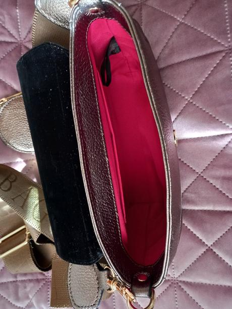 Kožená kabelka bager, 