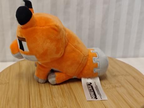 Zberateľská plyšová líška fox, minecraft, 19 cm,