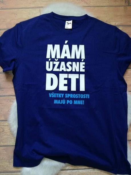 Mám užasne deti - tričko, 4xl - xxxl