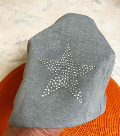 Úpletová tenká duplovaná čiapka beanie, l