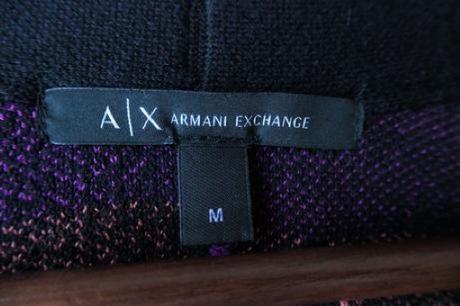 Armani exchange icon original kardigan uni, armani