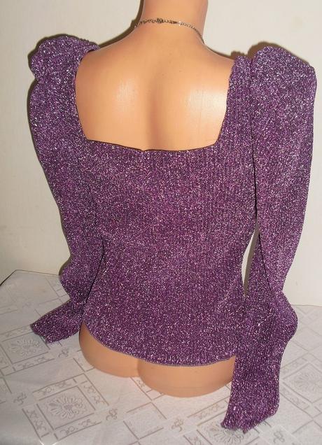 Shein luxusny trblietavy topik, m