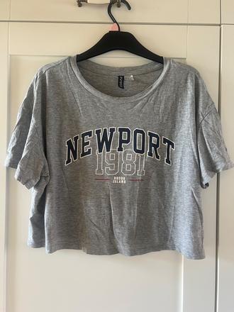 Crop tričko m, h&m,m