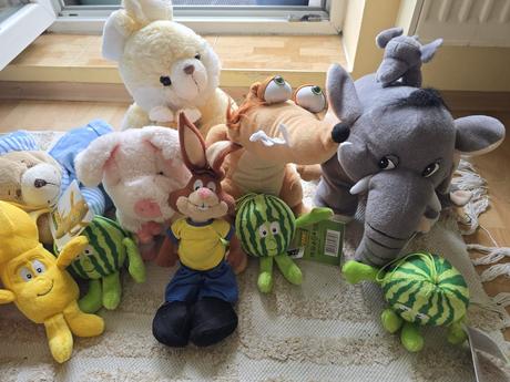 Plyšové hračky,