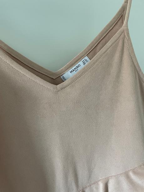 Volánikový top mango, mango,xs