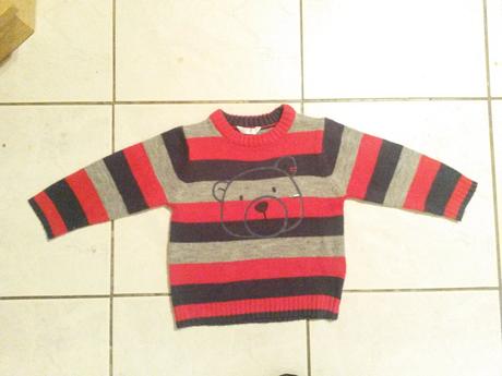 Svetre rôzne veľkosti, baby club,86