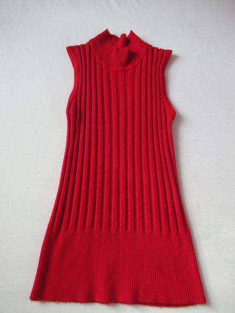 Červená vestička, xs