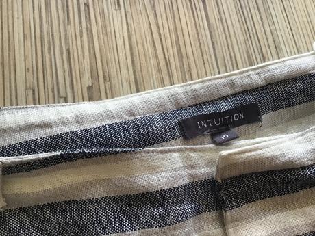 Krasne ľanové nohavice intuition /6n, 40