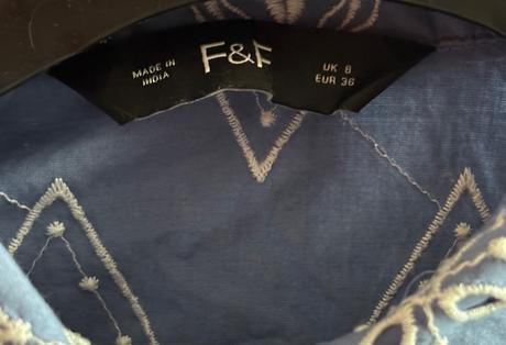 Krajkovaná blúzka, f&f,xs