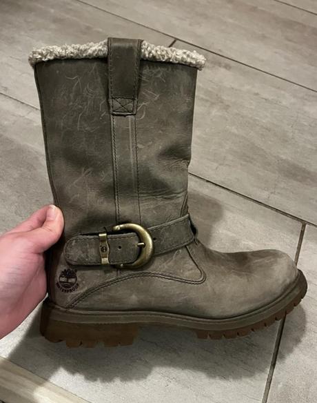 Kožené čižmy, timberland,37