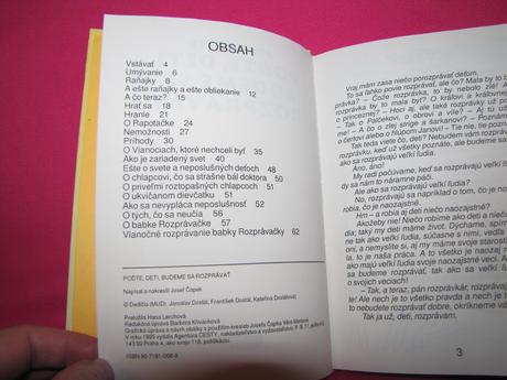 Josef čapek poďte deti, budeme sa rozprávať, 