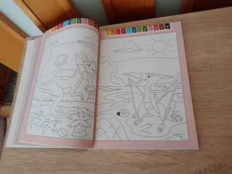 Maľovanie podľa čísel -dinosaury, 