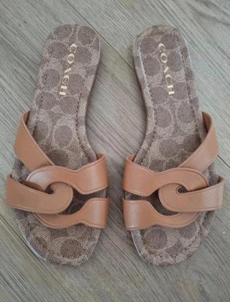 Šľapky coach essie natural, 35