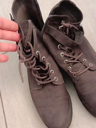 Dámske kotníkové čižmy, topánky, deichmann,42