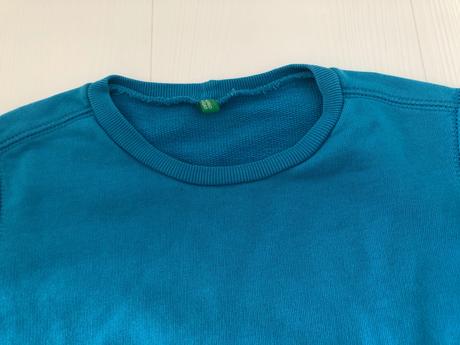 Benetton tyrkysova mikina, benetton,128