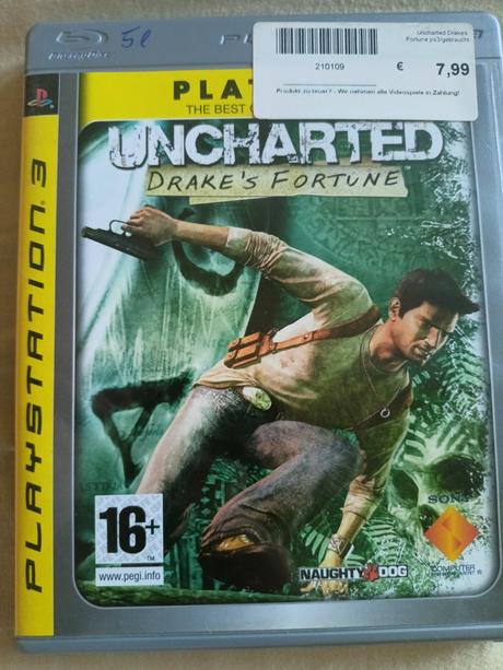 Hra na  ps3 uncharted, 