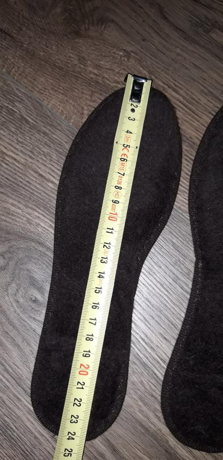 Oteplené vložky do topánok 24 cm, baťa,37
