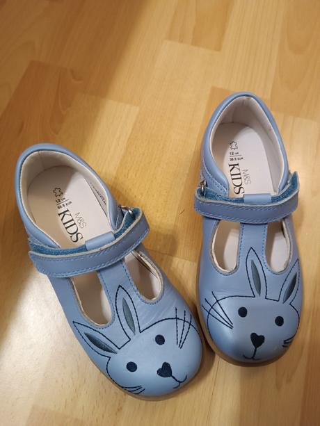 Poltopánky zajačiky, kožené m&s, 30