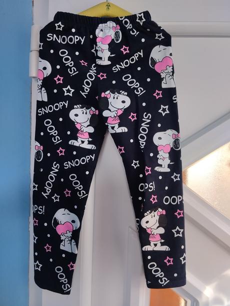 Leginy snoopy pre 5/6 ročné, 116