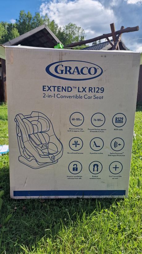 Autosedačka graco extend lx r129, 2 in 1, graco